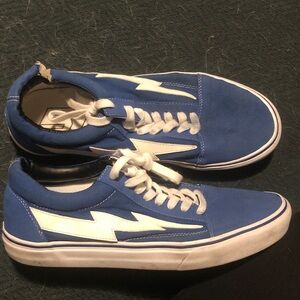 Blue and White Revenge X Storm Lightning Shoes